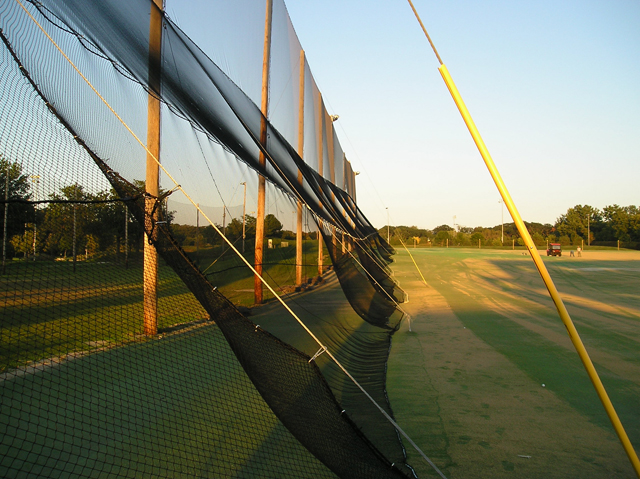 Slant Netting Driving Range