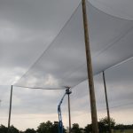 Construction of Enclosed Netting Structure