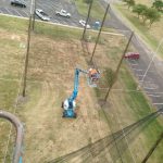 50-foot High Custom Netting Enclosure