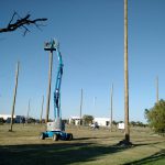 Enclosed Netting Cage Poles