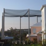 Steel Support Pole Enclosed Driving Range