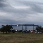 UAV Pavilion at Dusk