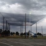Enclosed Netting Structure at K-State