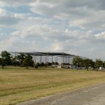 Distant View of Netting Enclosure