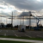 Kansas State Netting Enclosure
