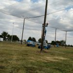 50' High 300' Long Netting Enclosure