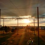 Kansas State Sunset View from UAV Pavilion