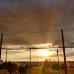 UAV Pavilion Sunset View