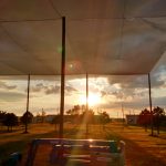 Sun Setting on K-State UAS Pavilion