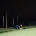 Night shot driving range repair