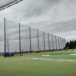 Golf Netting Repair with existing steel poles