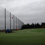 Golf Barrier Net Installation