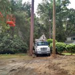 Barrier Net Support Installation
