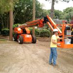 Golf Course Netting Install