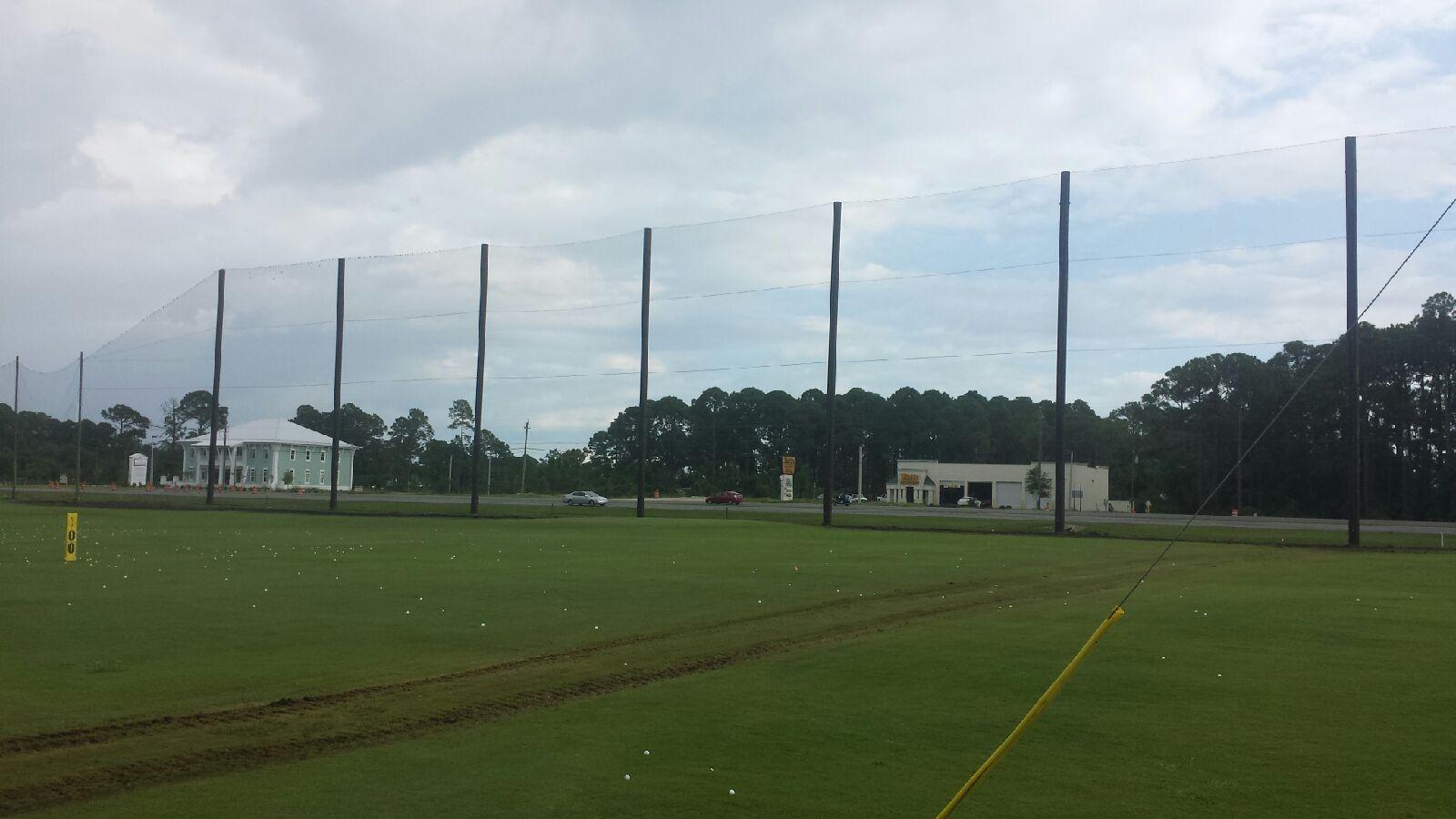 Barrier Netting Replacement for Golf Course