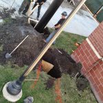 Netting Support Pole Install