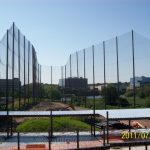 Completed Barrier Net Installation