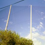 Angled Barrier Netting