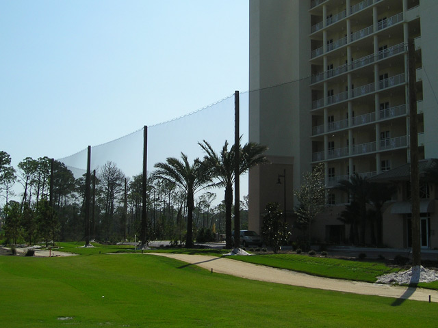 Parking lot Barrier Netting