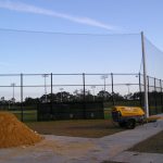 40' Concrete Pole Net Support