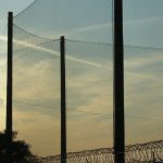 Netting to keep contraband out of jail