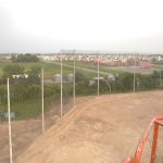 100' Concrete Pole Installation