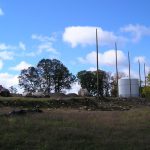 Wood Pole Barrier Installation