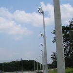 Liter Lighting on Concrete Poles