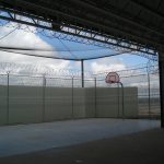 Contraband Netting Enclosure