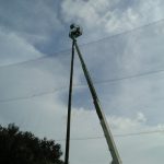 Barrier Netting Steel Pole Extension