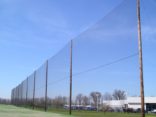 Barrier Netting Cabling Method