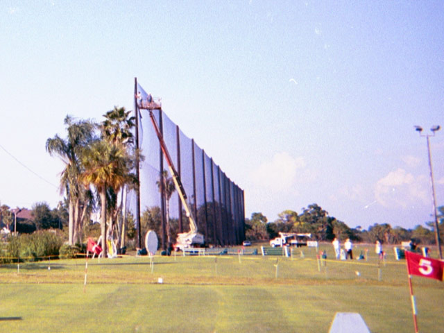 Protective Golf Barrier Netting