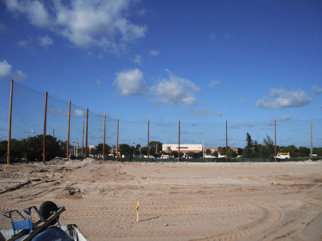 Sports Barrier Netting Installation