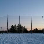 Invisible Sports Netting Barrier