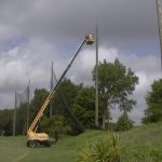 Tampa Palms Barrier Netting Install