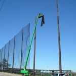 Golf Barrier Netting Installation for TopGolf Dallas