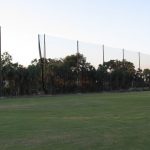 Wood Pole Netting Support