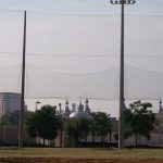 University of Tampa Baseball Barrier Netting Installation
