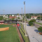 Baseball Field Netting Installation