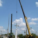 Baseball Field Lighting Install