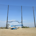 Golf Netting Panel Installation for Driving Range Netting