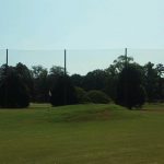Double Gate Country Club Driving Range Netting Installation