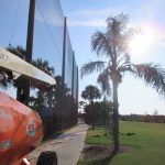 Protective Netting for Golf Course