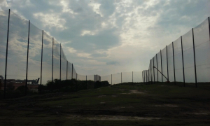 Golf Range Netting Replacement Installation