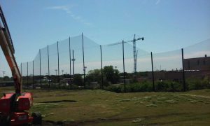 Driving Range Netting Installation Lambert's Point