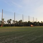 Golf Course Netting Installation