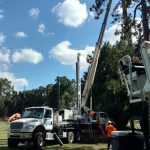 108′ Steel Golf Barrier Netting Structure – Country Club of Orlando