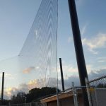 Baseball Backstop Installation – North Broward Prep, FL