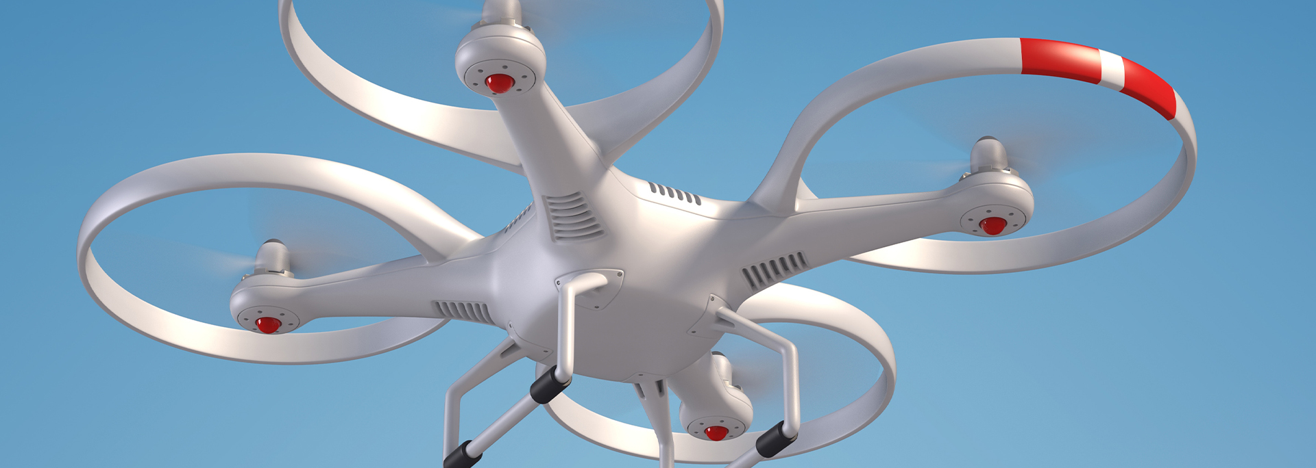 Drone flying without drone netting