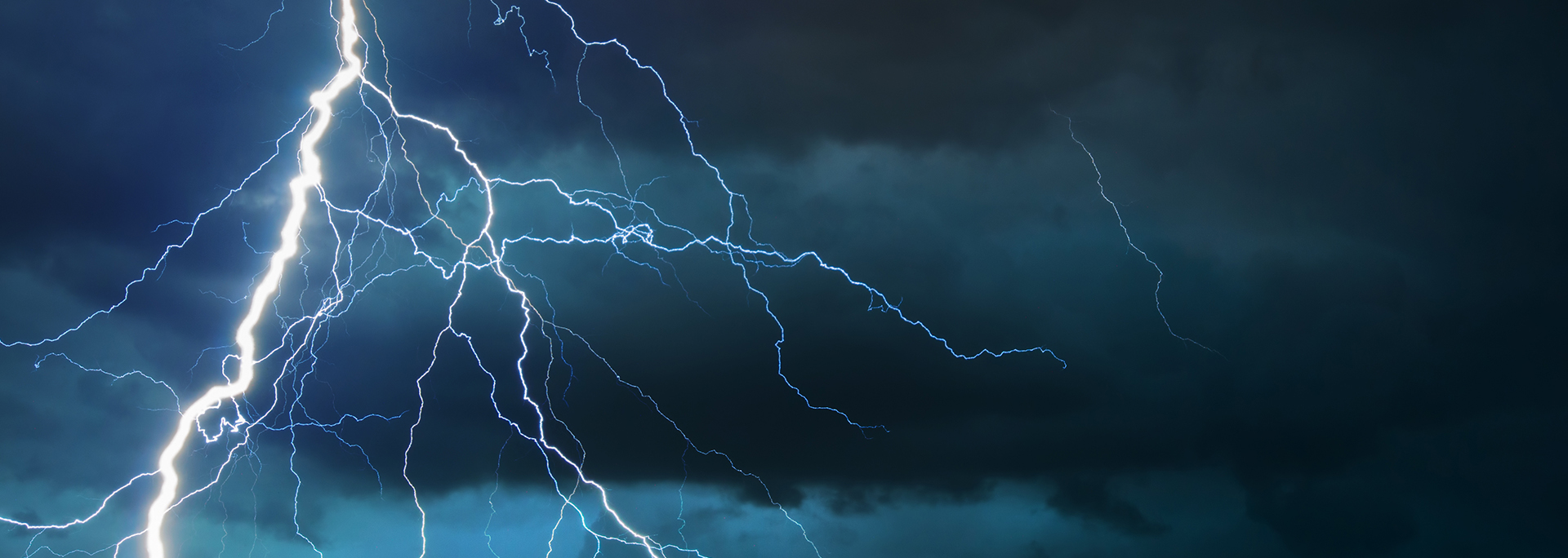 Lightning storm